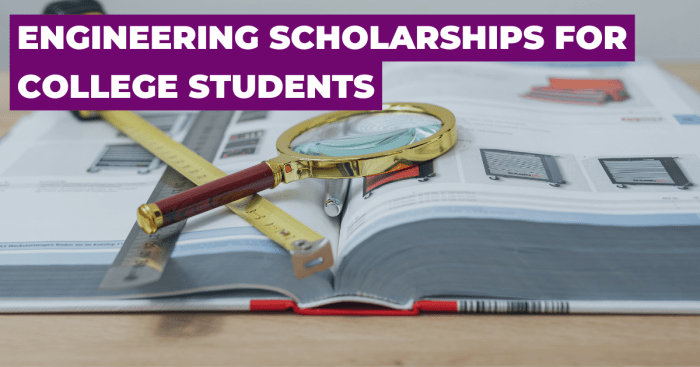 Engineering scholarships