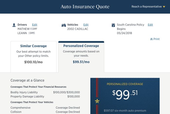 Usaa online insurance quote