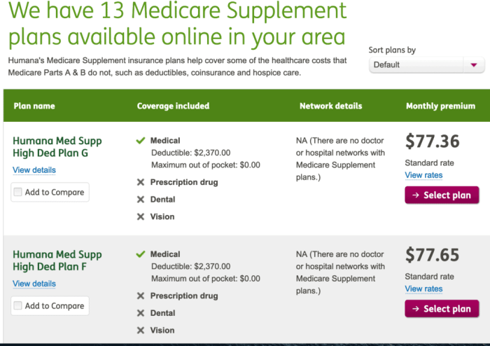 Medicare humana supplement plans review farm state everydayhealth