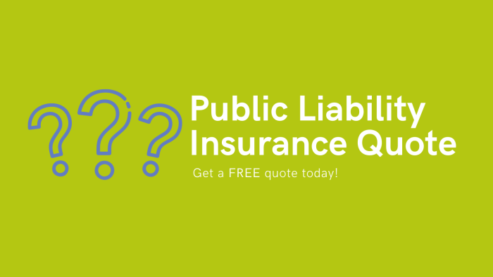 Online liability insurance quote