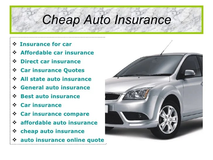 Cheap car insurance quotes online free