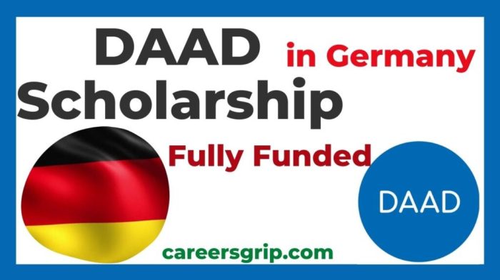 Daad scholarship 2023