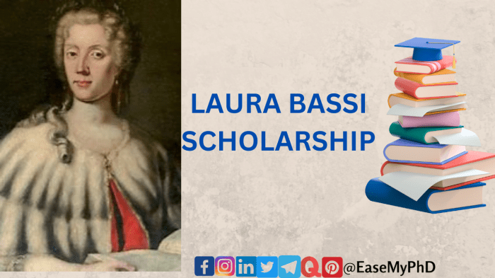 Laura bassi scholarship