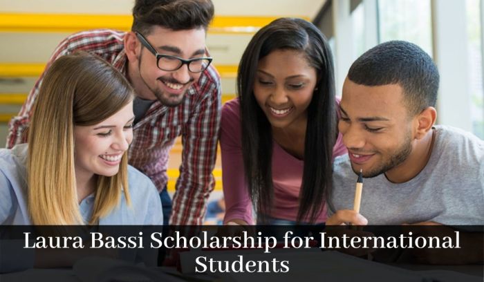 Laura bassi scholarship