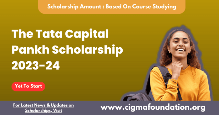 The tata capital pankh scholarship