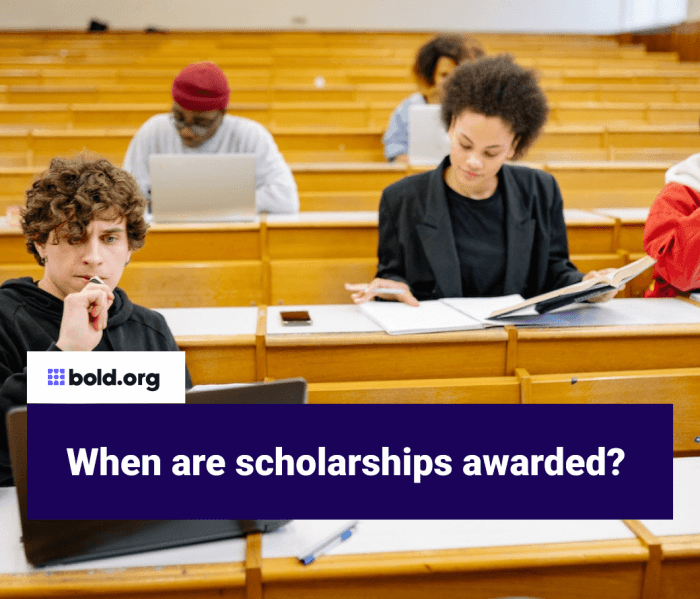 Bold org scholarships